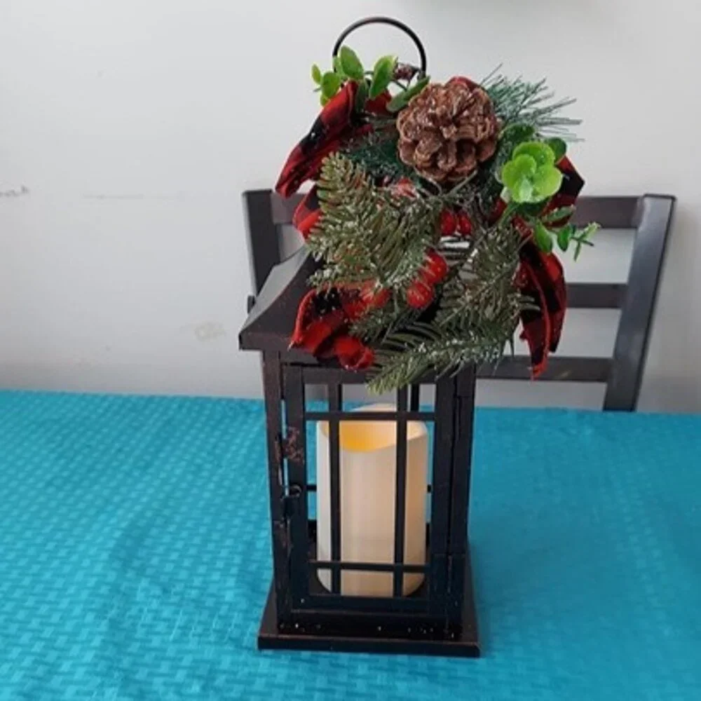 NEW  Christmas Decorations Indoor, Outdoor Christmas Led Lanterns Decorative - Picture 6 of 8